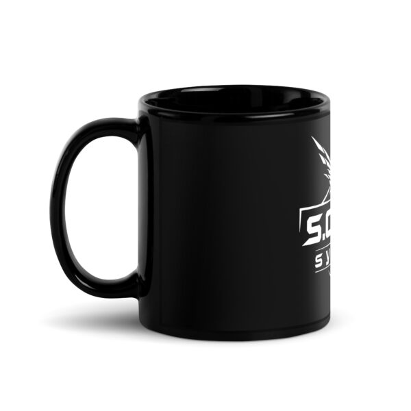 Black Glossy Mug - Image 2