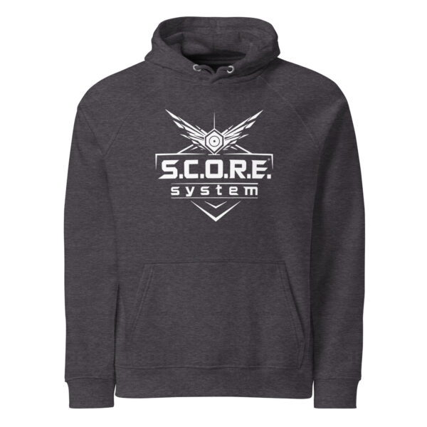 Unisex eco raglan hoodie - Image 5